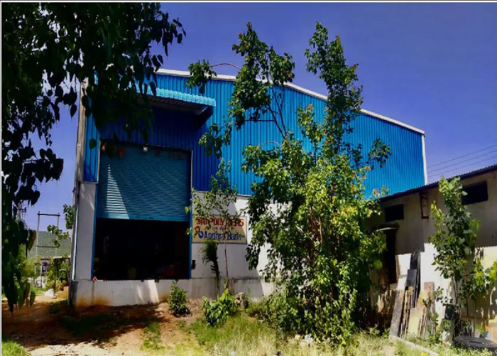 The Sri Raja Bags manufacturing unit at Dorapalli, Dhone