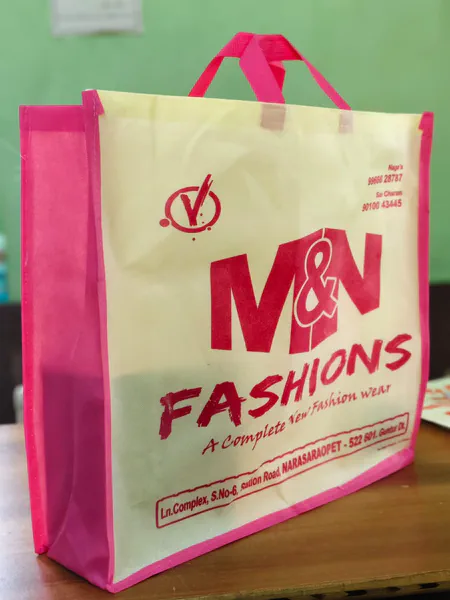 Stitched bag for a fashion store in Narasaraopet